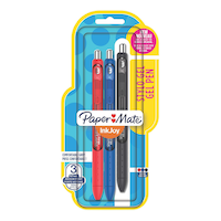 Papermate Ink Gel Marker, Business Colours, 3-pk