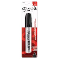 Sharpie Pro King Size Permanent Marker, Chisel Tip, Black, 1 Count Front_Flat