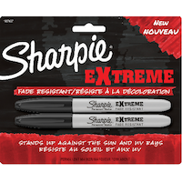 Sharpie Extreme, Black, 2-pk