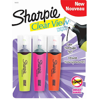 Sharpie Highlighter, Clear View