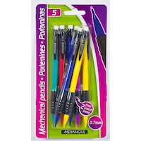 Comfort Grip Mechanical Pencils, 7-pk