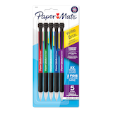 Paper Mate Write Bros Comfort 0.7mm Mechanical Pencils, 5-pk Front_Flat