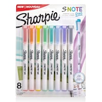 Sharpie S-Note Duo Highlighters, 8-ct Front_Flat