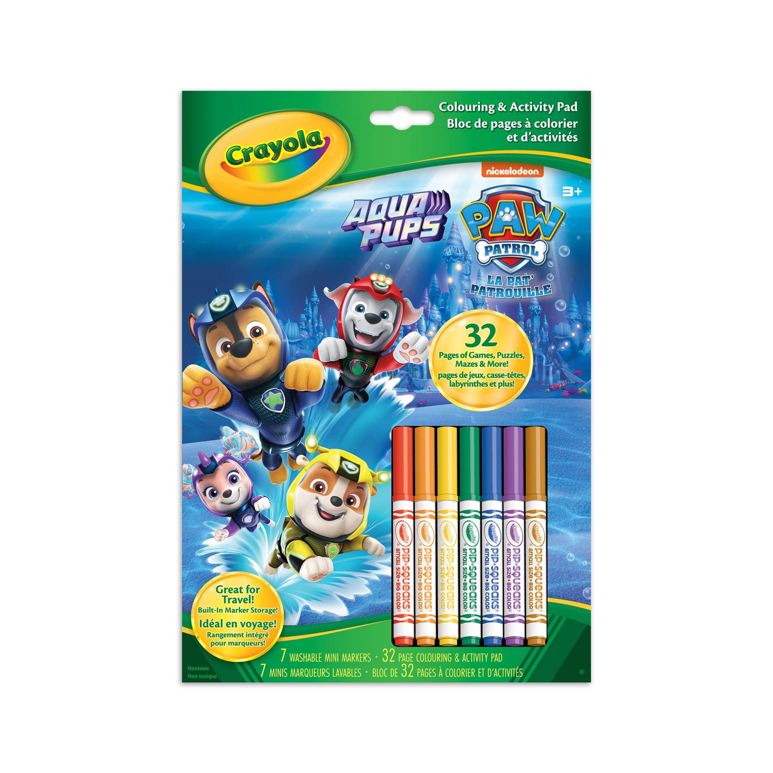 Crayola Colour Sticker Book Front_Flat