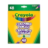 Crayola Coloured Pencils, 48-ct Front_Flat