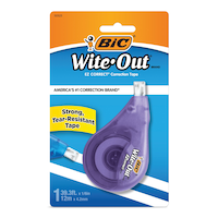 BIC EZCorrect Film Correction Tape, 1-ct Front_Flat