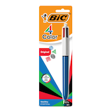 BIC 4-Colour Medium Point Retractable Pen, Assorted, 1-ct Front_Flat