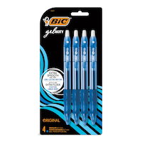 BIC Gelocity Original 0.7mm Medium Point Gel Pens, 4-ct