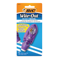 BIC Wite-Out Correction Tape Mini Twist, 1-ct Front_Flat