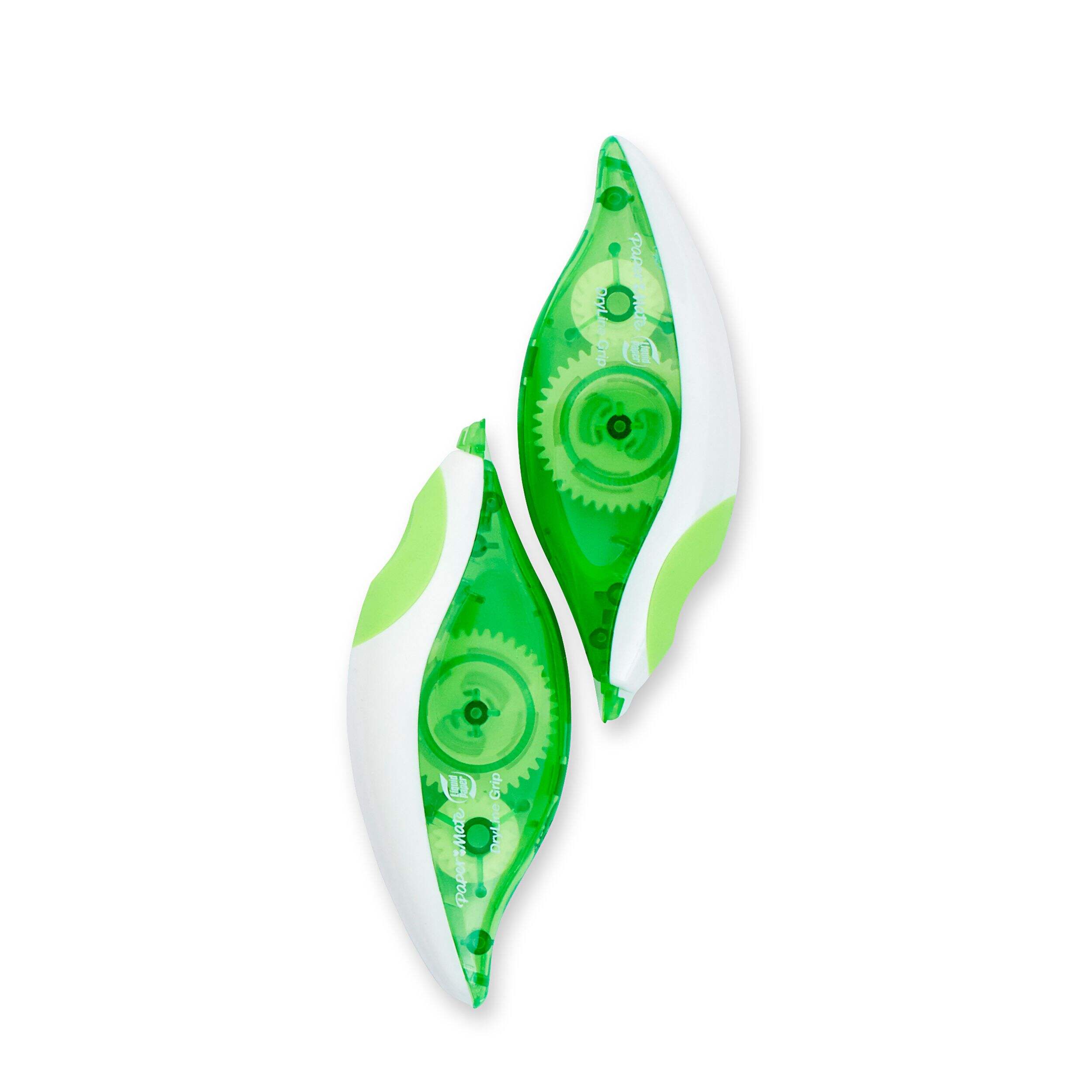 Papermate Dryline Grip Liquid Paper Correction Tape, 2-ct Composite_or_Mixed