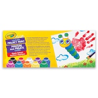 Crayola Washable Project Paint Activity Jar Set, Multi-Colour, 20-oz, 10-pk, Ages 3+