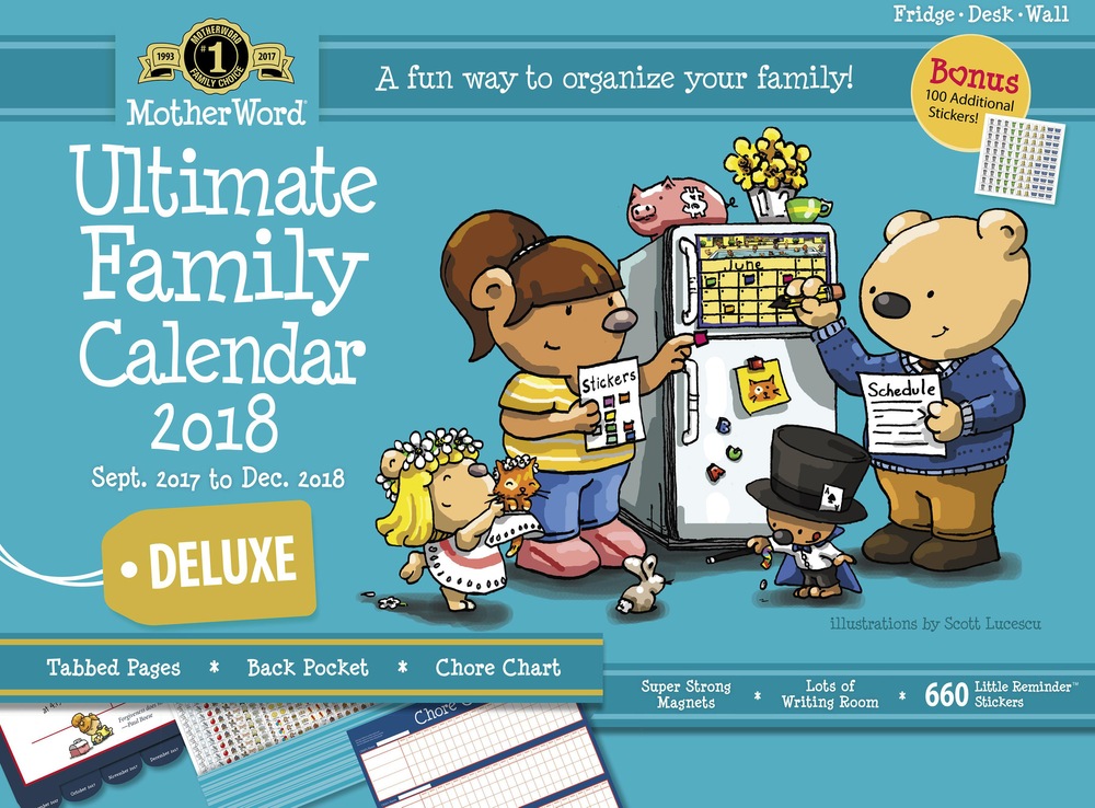 Motherword Deluxe Calendar, English Canadian Tire