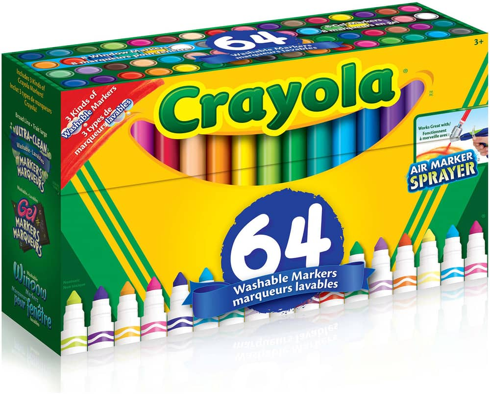 Crayola Broadline Markers Variety Pack, 64-pk | Canadian Tire