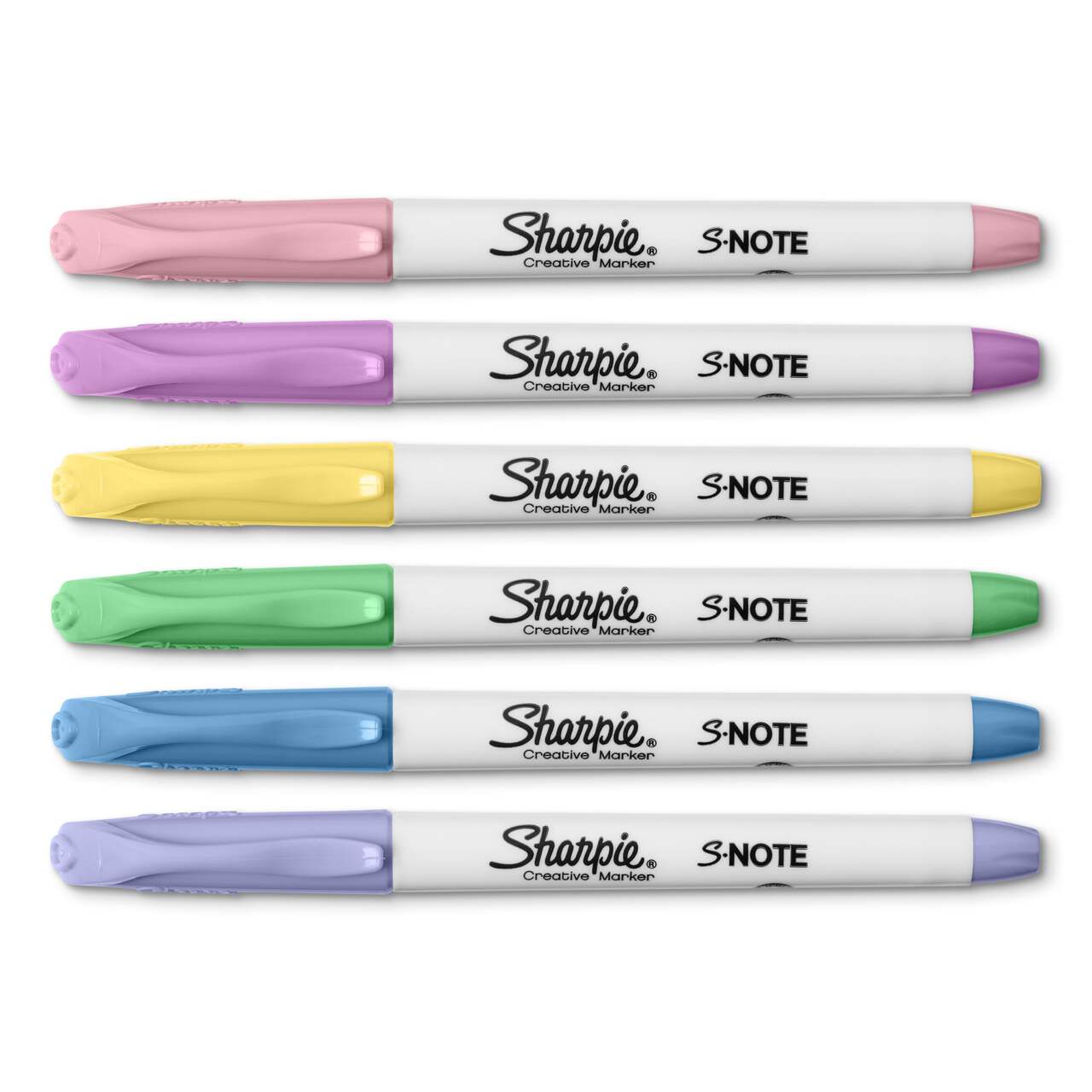 10-Color Highlighters - Clear Sticky Notes™