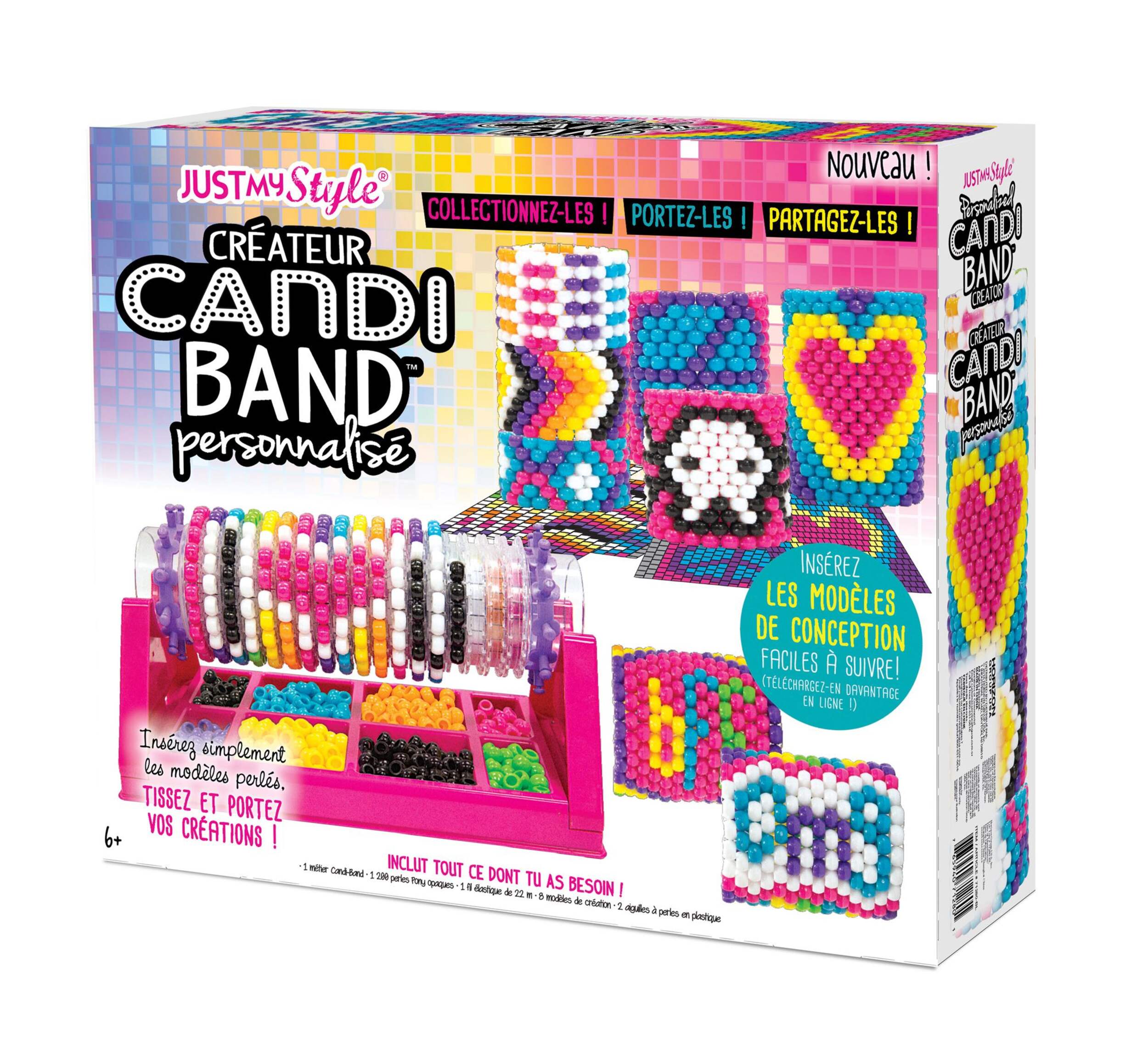 Candy Bandz, Personalized Front_Angled_Left