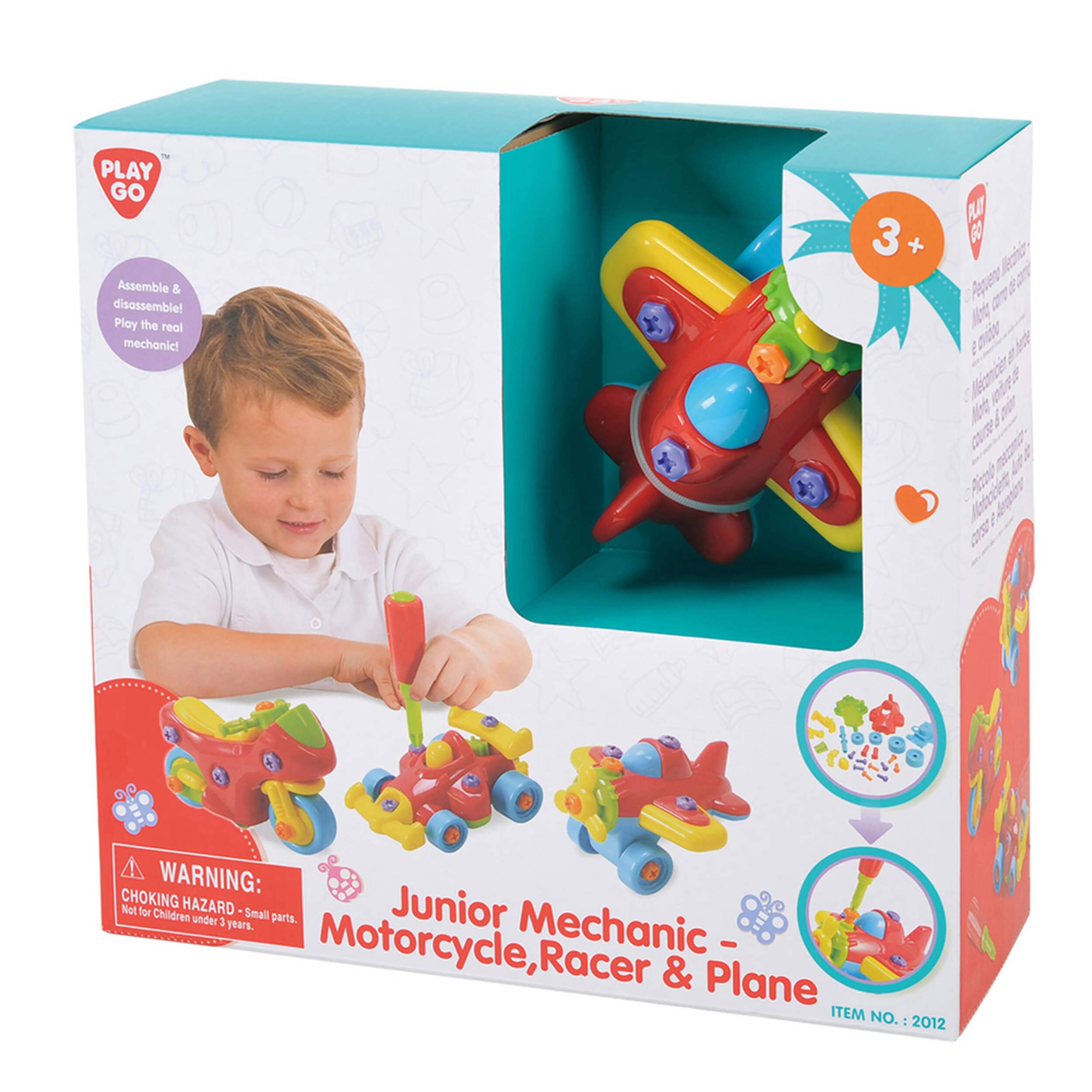 Junior Mechanic Building Toy Front_Angled_Left