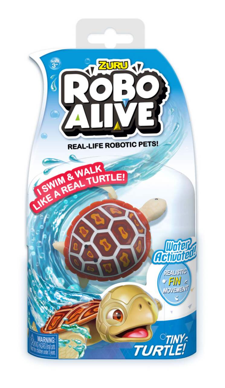 Robo Alive Water Activated Fish Battery-Powered Robotic Toy by ZURU,  Assorted