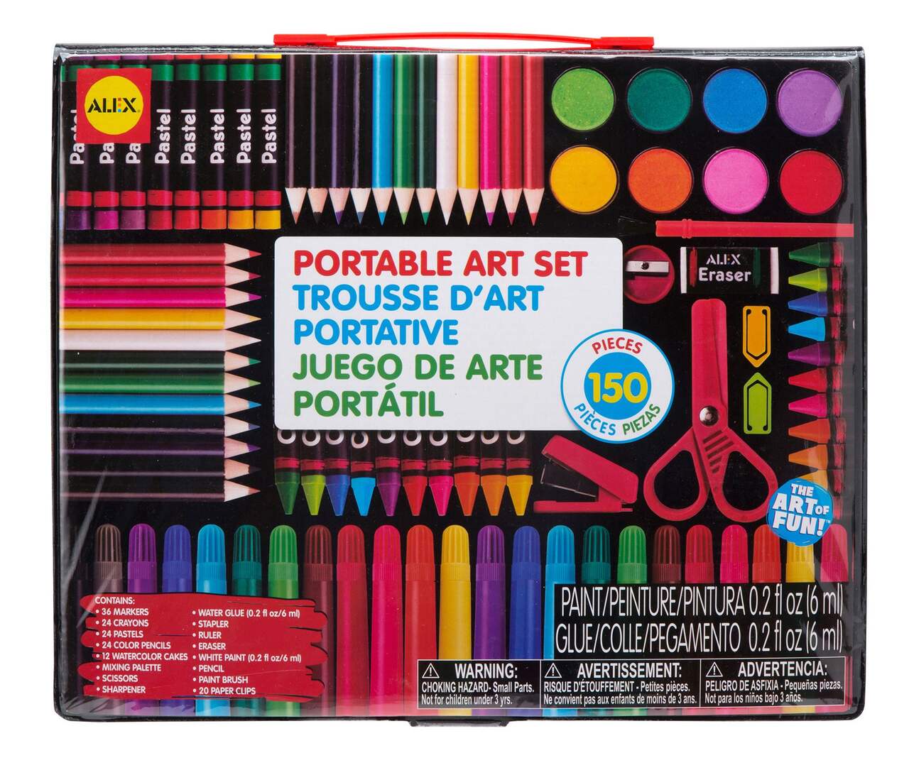 Portable Drawing Set - 14 pcs