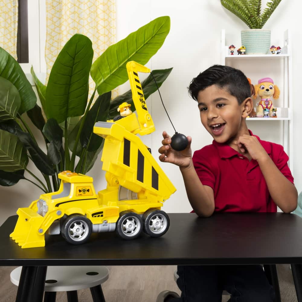 paw patrol rubble construction truck