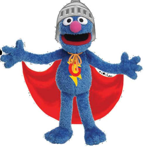 Sesame Street Talking Plush Grover Doll | Canadian Tire