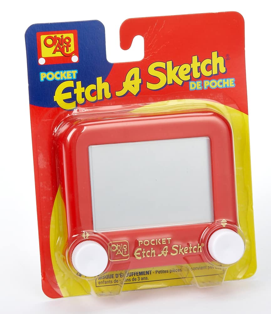 Etch a sketch 60s hi-res stock photography and images - Alamy