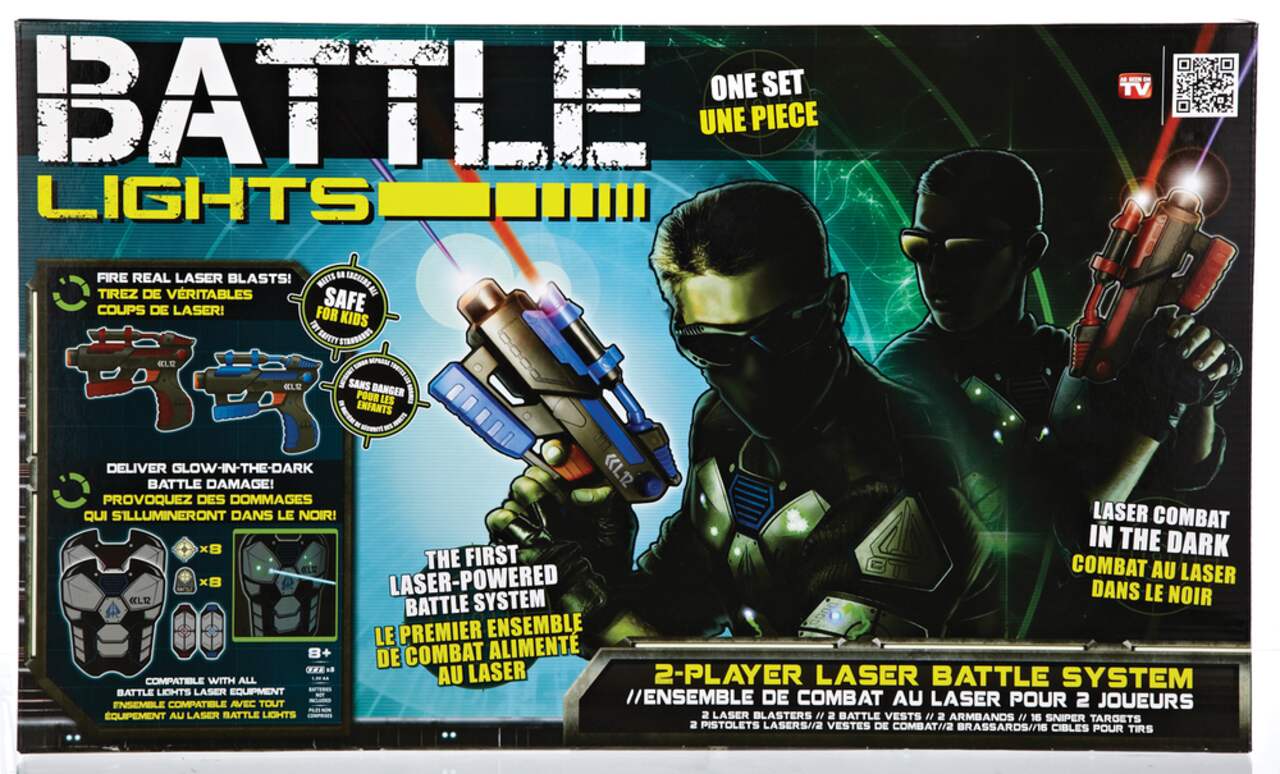 Pistolets Laser X Revolution pour jeu laser réaliste, 2 joueurs, 6 ans et  plus