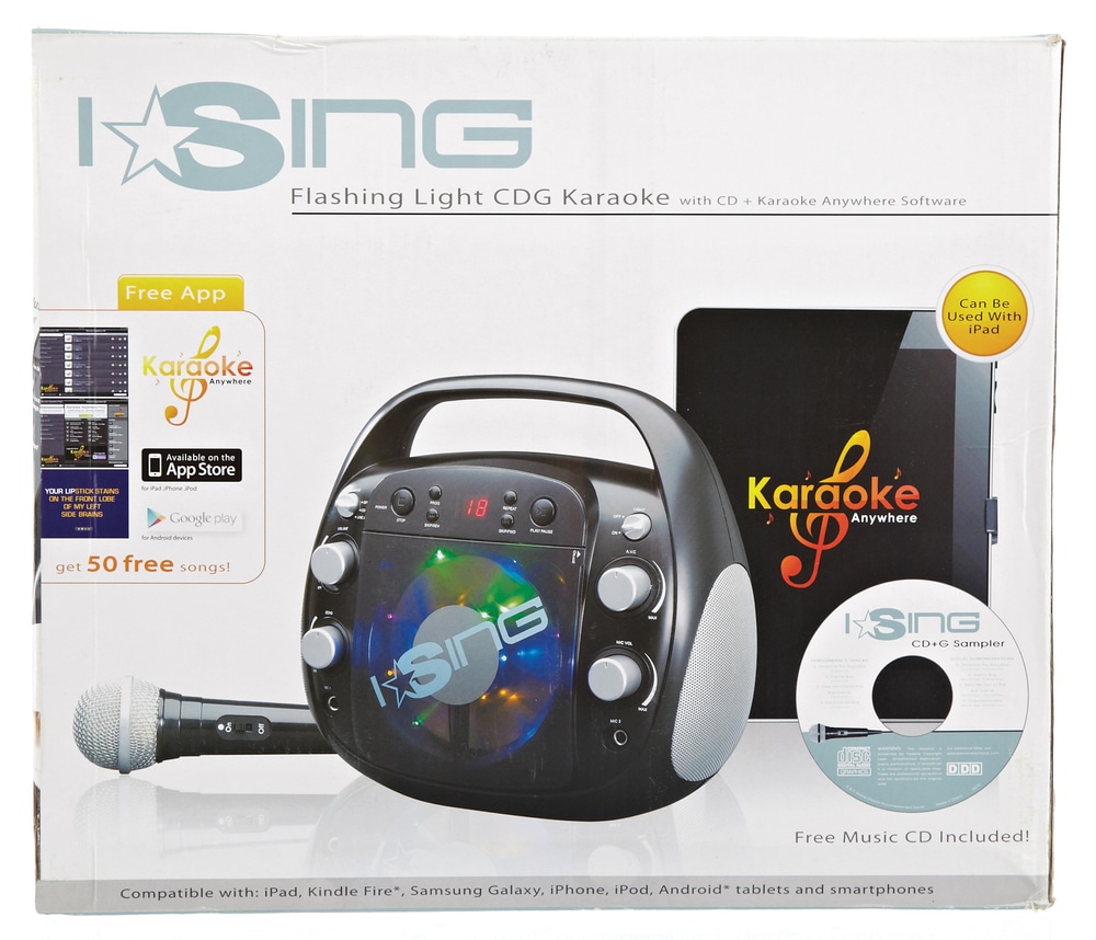 iSing CD and Karaoke Machine Canadian Tire