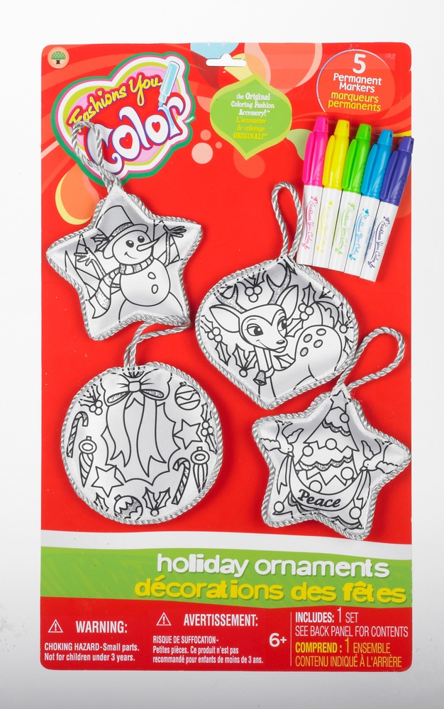 Colour Your Own Holiday Ornaments Canadian Tire