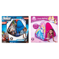Licensed Character Tents Front_Flat