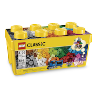 LEGO® Classic Medium Creative Brick Box Building Toy Kit, 484-pc Front_Angled_Right