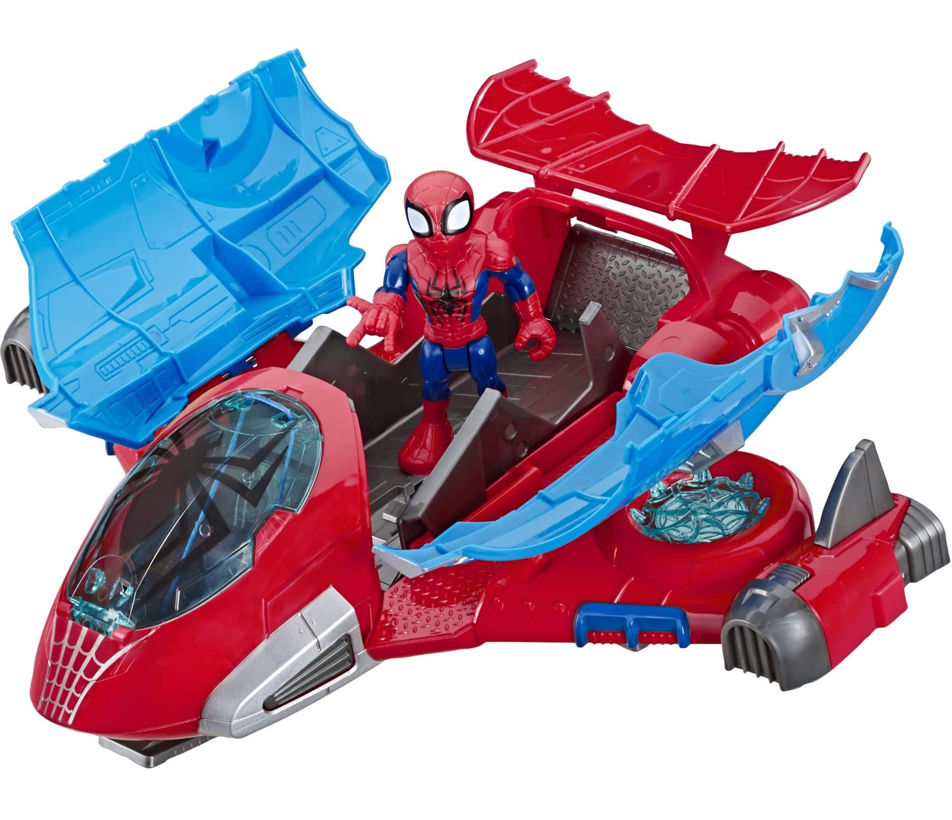 Figurine du quartier général Marvel SuperHero Adventures Spider-Man, 3 ans  et plus