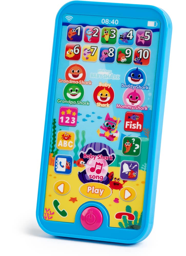 Pinkfong Baby Shark Smartphone/Mini Tablet Interactive Learning Toy For ...