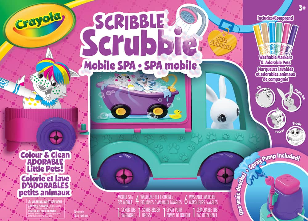 crayola scribble scrubbie mobile spa