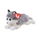 Ty Beanie Boos® Regular Recognizable Character Plush Animal Stuffed Toy, Baltic the Husky Dog, Ages 3+ Front_Three_Fourths_Angled_Left