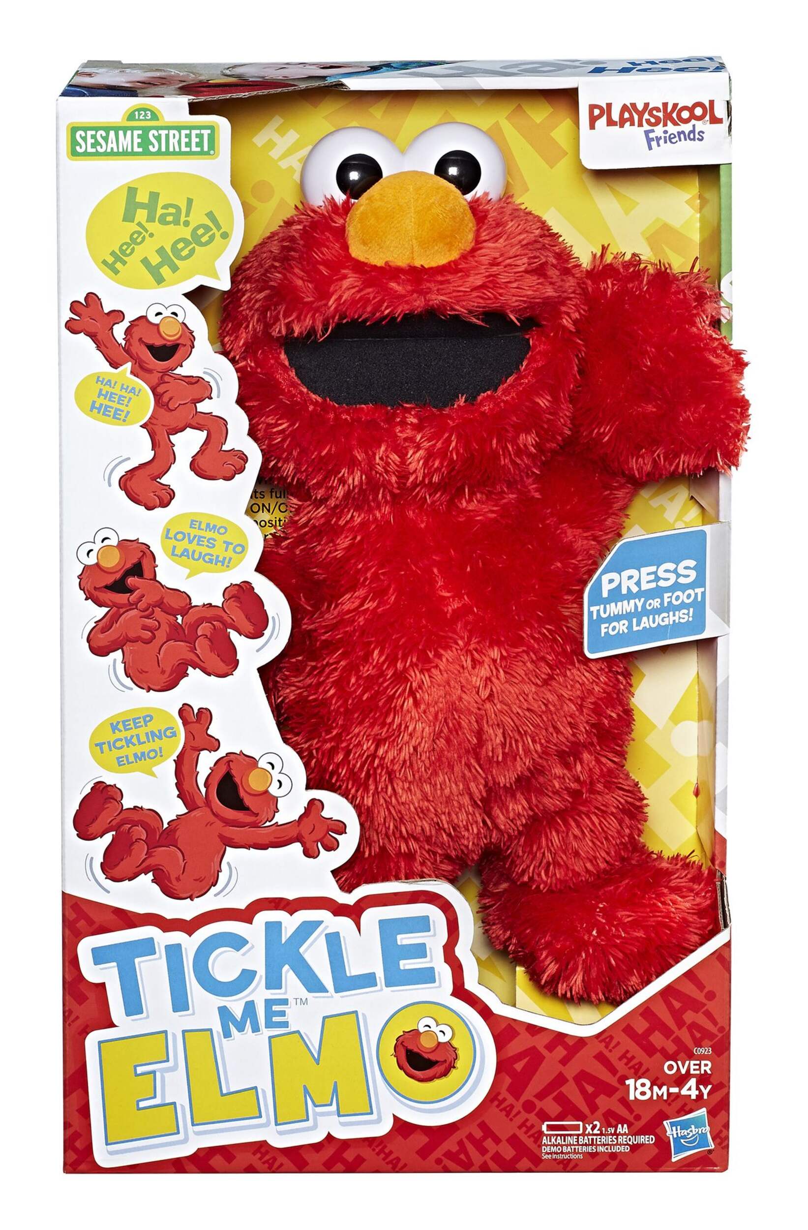 Tickle Me Elmo Front_Flat