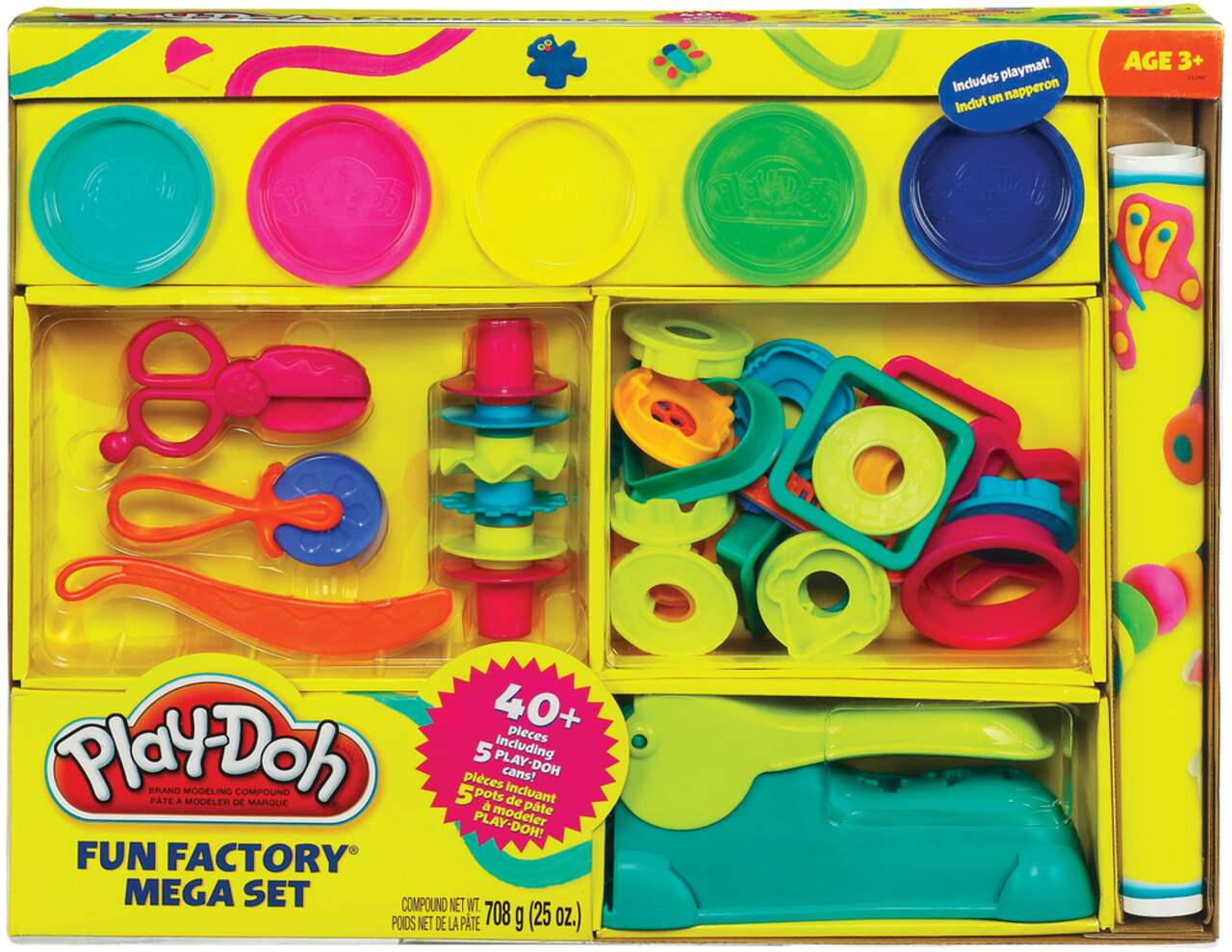 Play-Doh Fun Factory Mega Set | Canadian Tire
