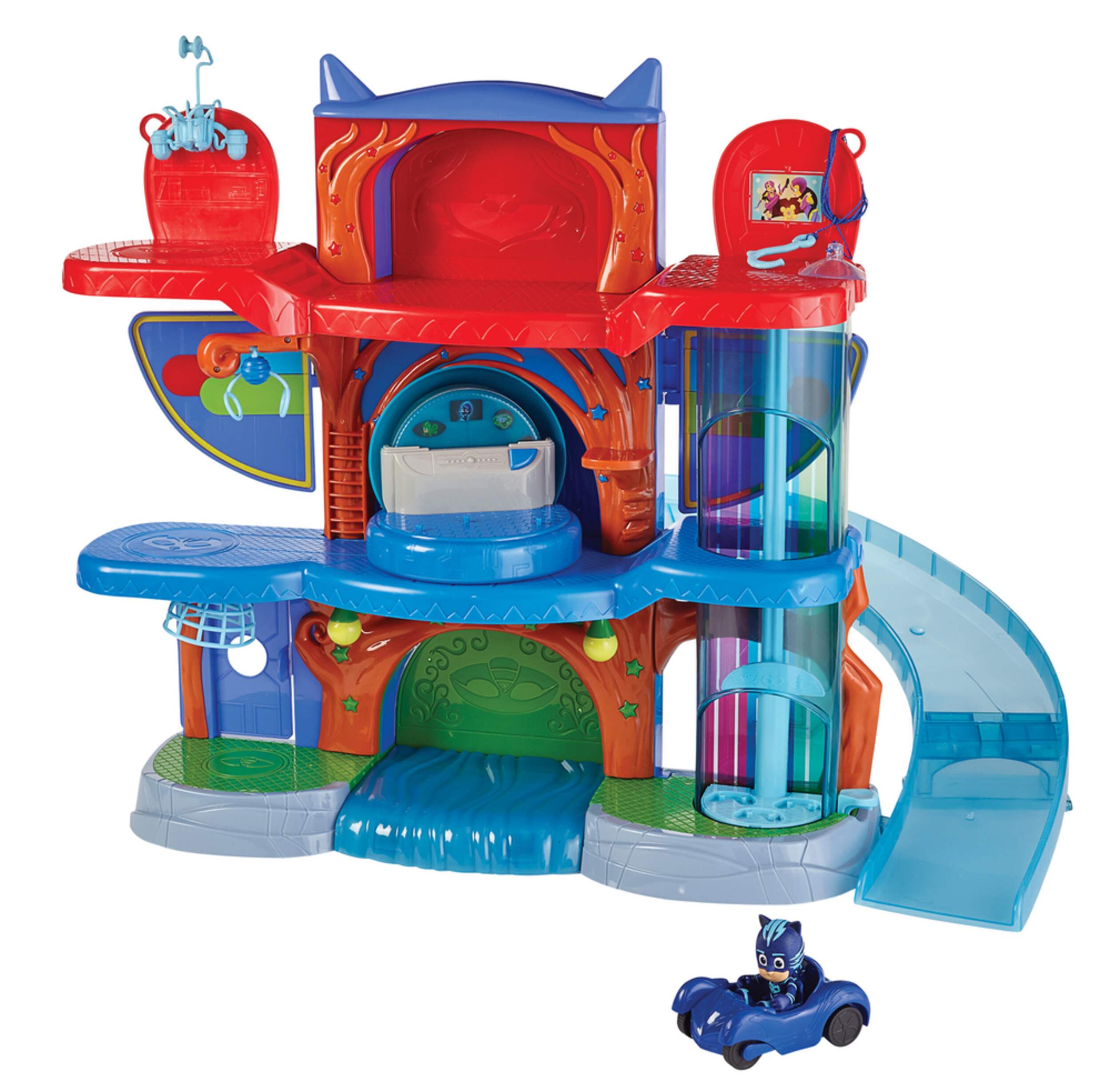 PJ Masks Headquarter Playset Front_Angled_Left