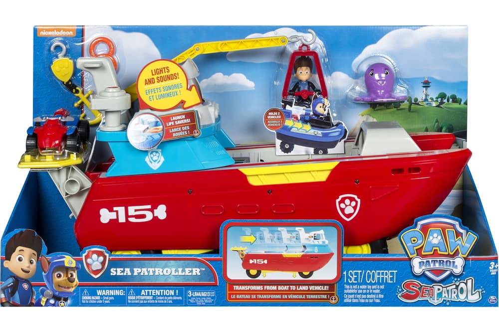 paw patrol boat