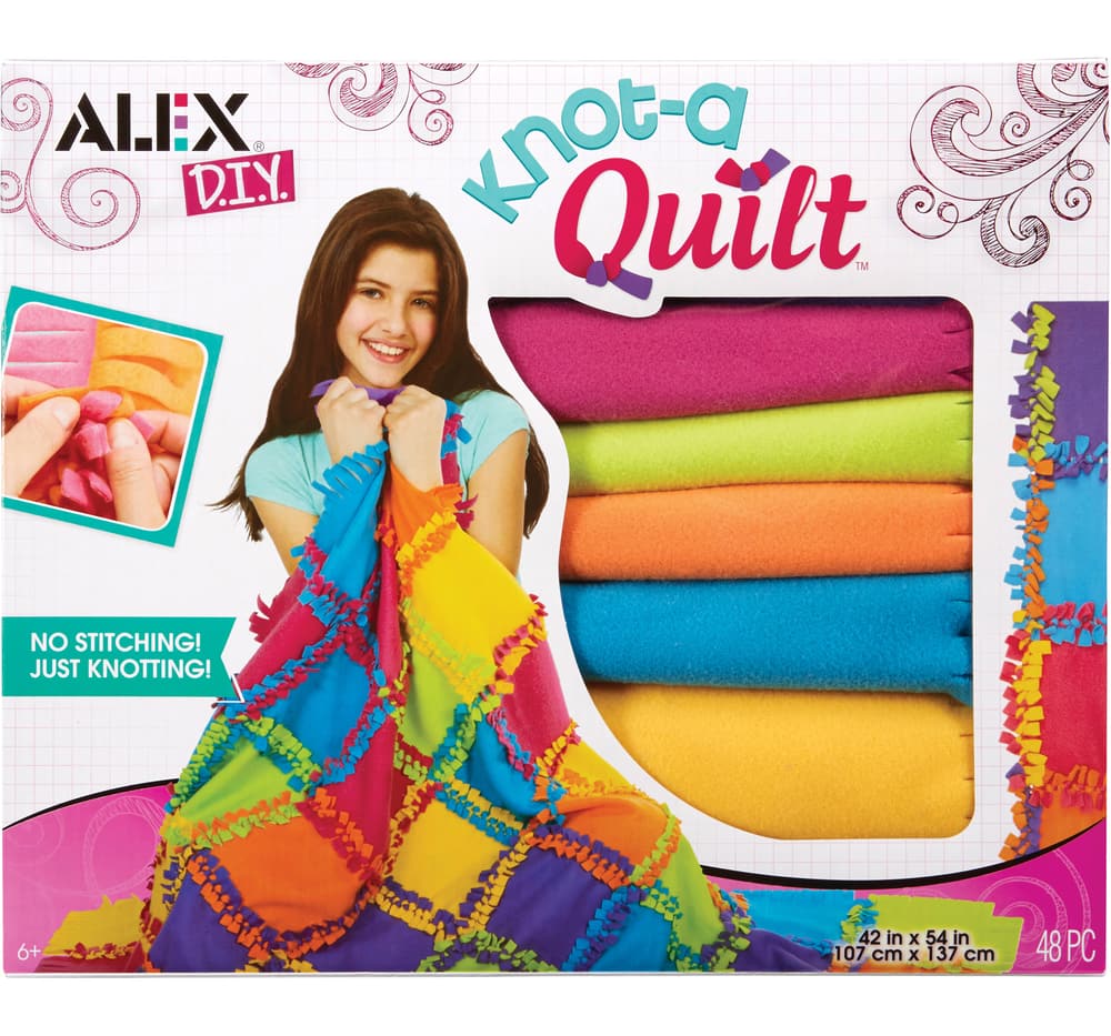 Alex toys craft knot a quilt kit online