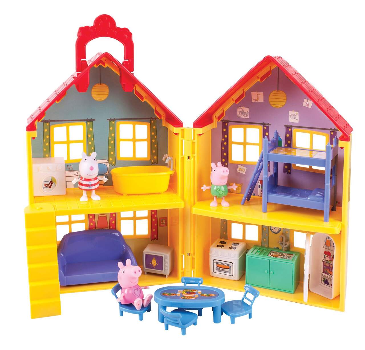 Grande maison en bois sons et lumiÈres peppa pig