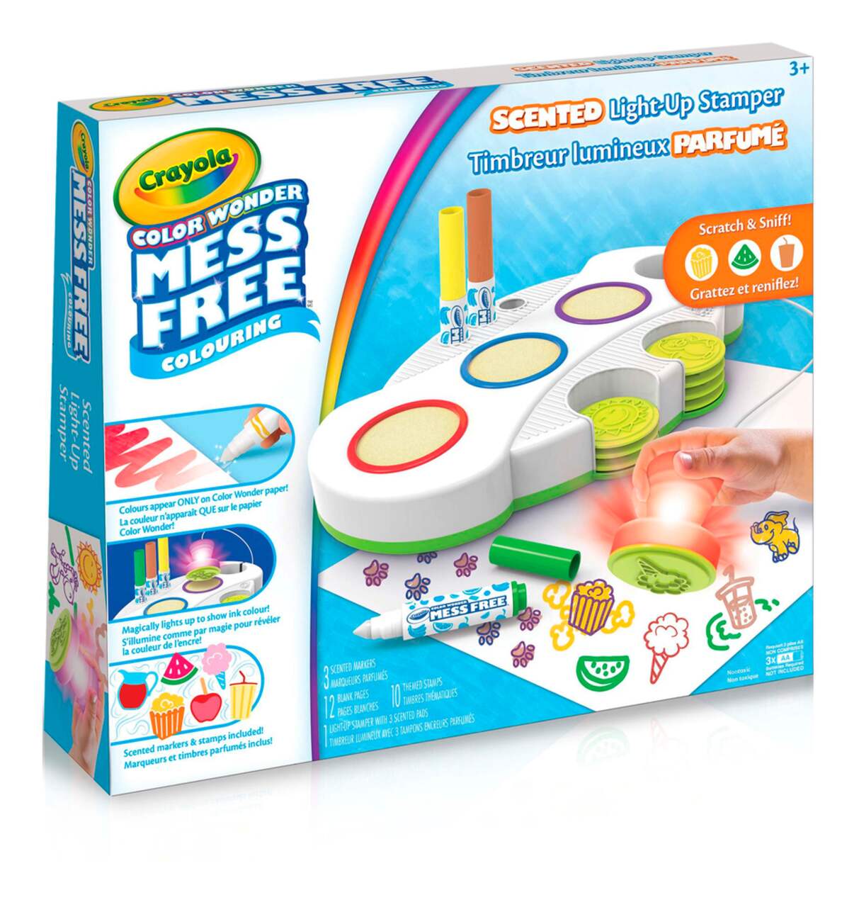 Crayola Color Wonder Mess Free™ Magic Light Brush Coloring Set, 1