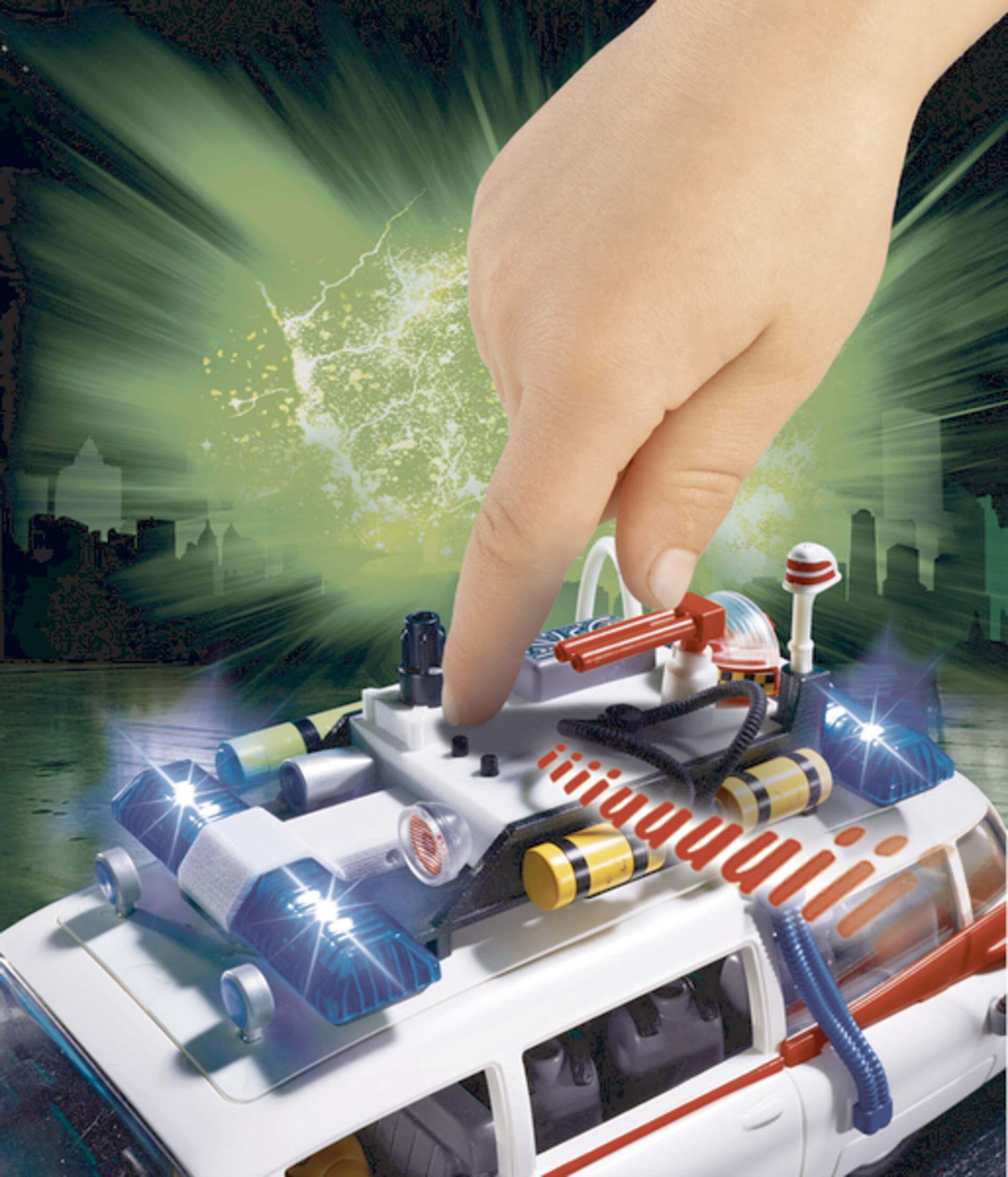 PLAYMOBIL Ghostbusters™ Ecto-1 Playset CloseUp