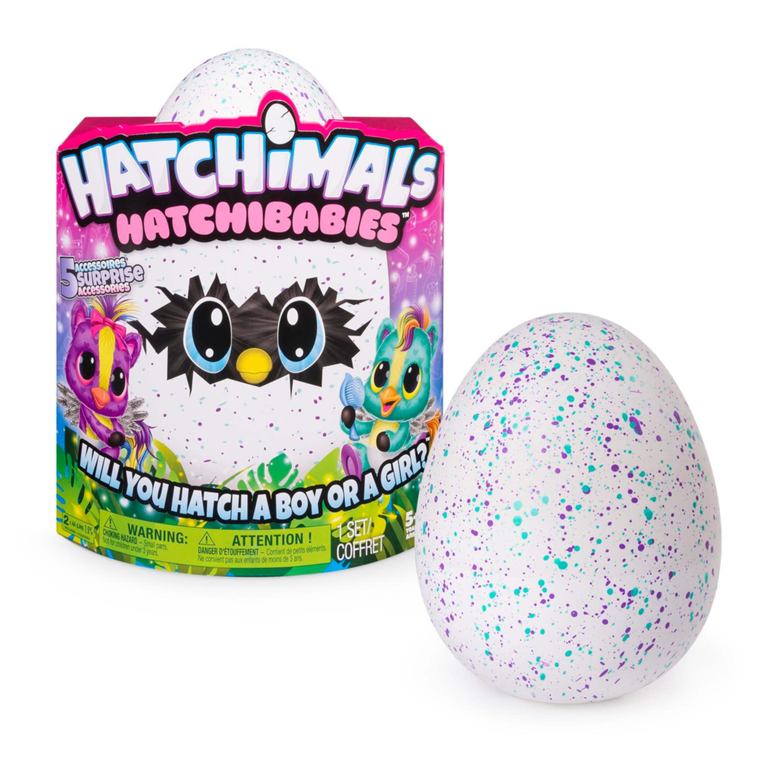 Hatchimals HatchiBabies, Ponette Front_Flat