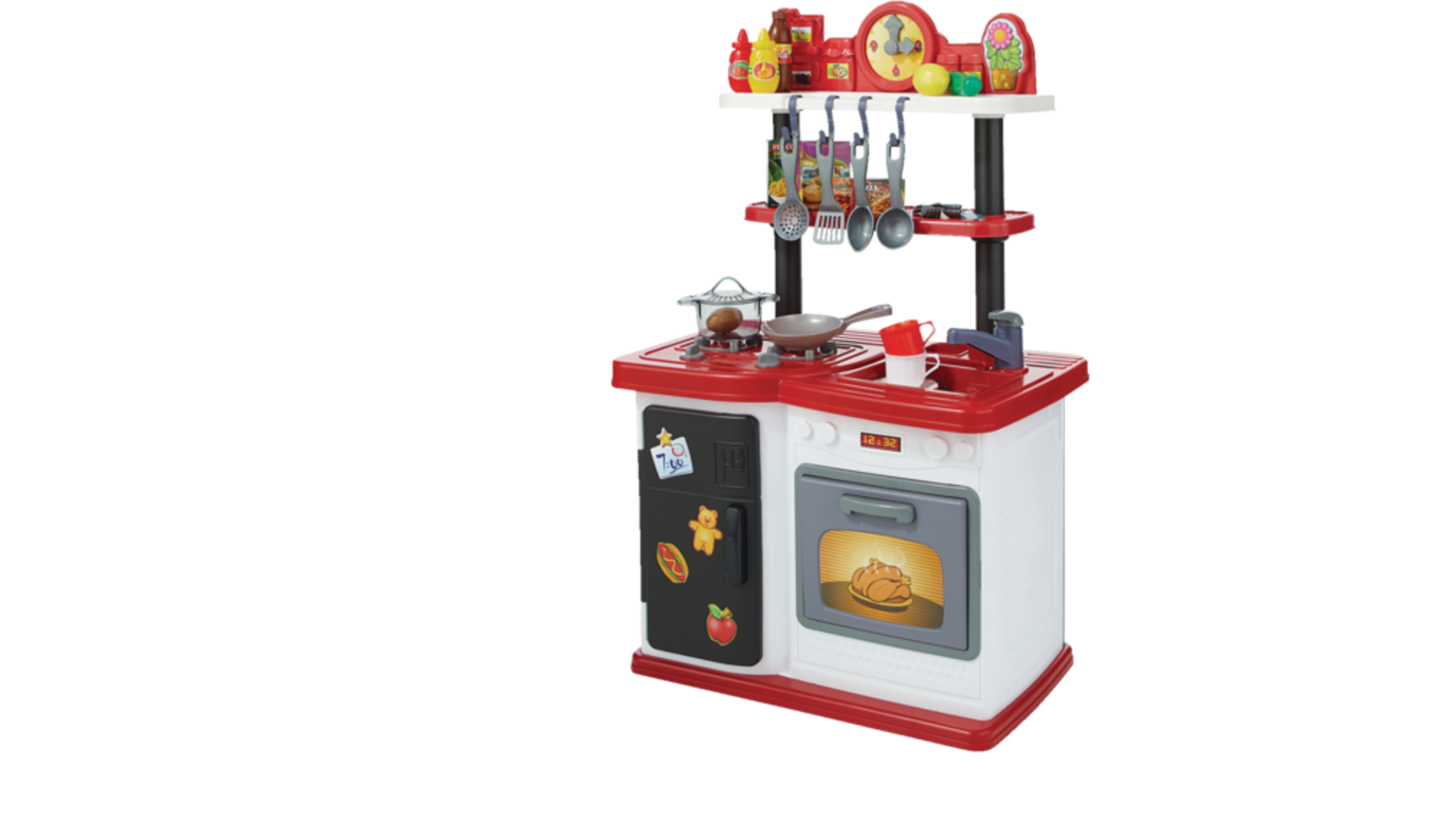 MASTER Chef Toy Kitchen Playset Front_Angled_Left