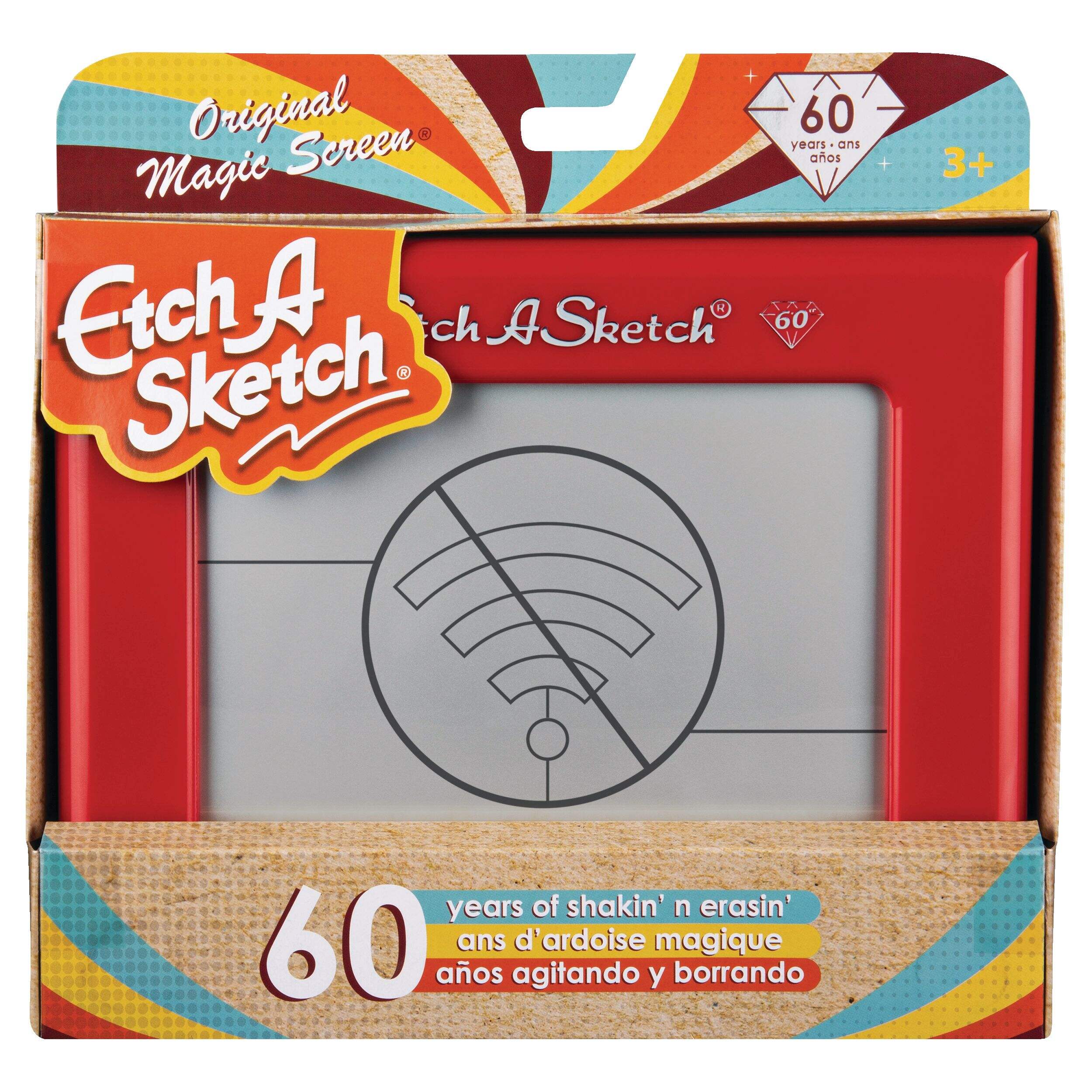 Écran Etch A Sketch, 3 ans et plus Front_Flat