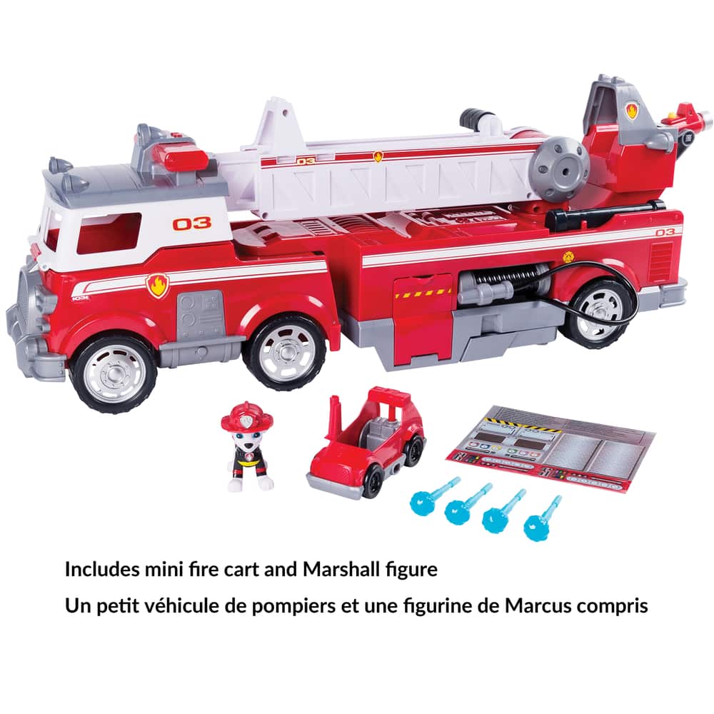 Super Camion De Pompier Pat Patrouille PAW Patrol Ultimate Rescue Fire Truck | Canadian Tire
