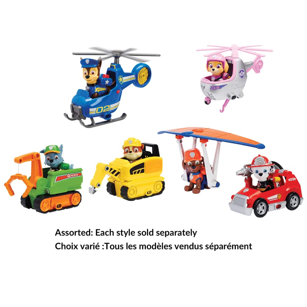 mini paw patrol cars