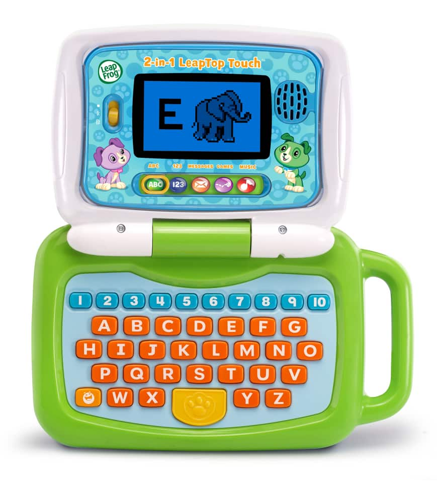 LeapFrog® LeapTop Touch™ Laptop/Tablet, Learning Toy For Pre-School ...