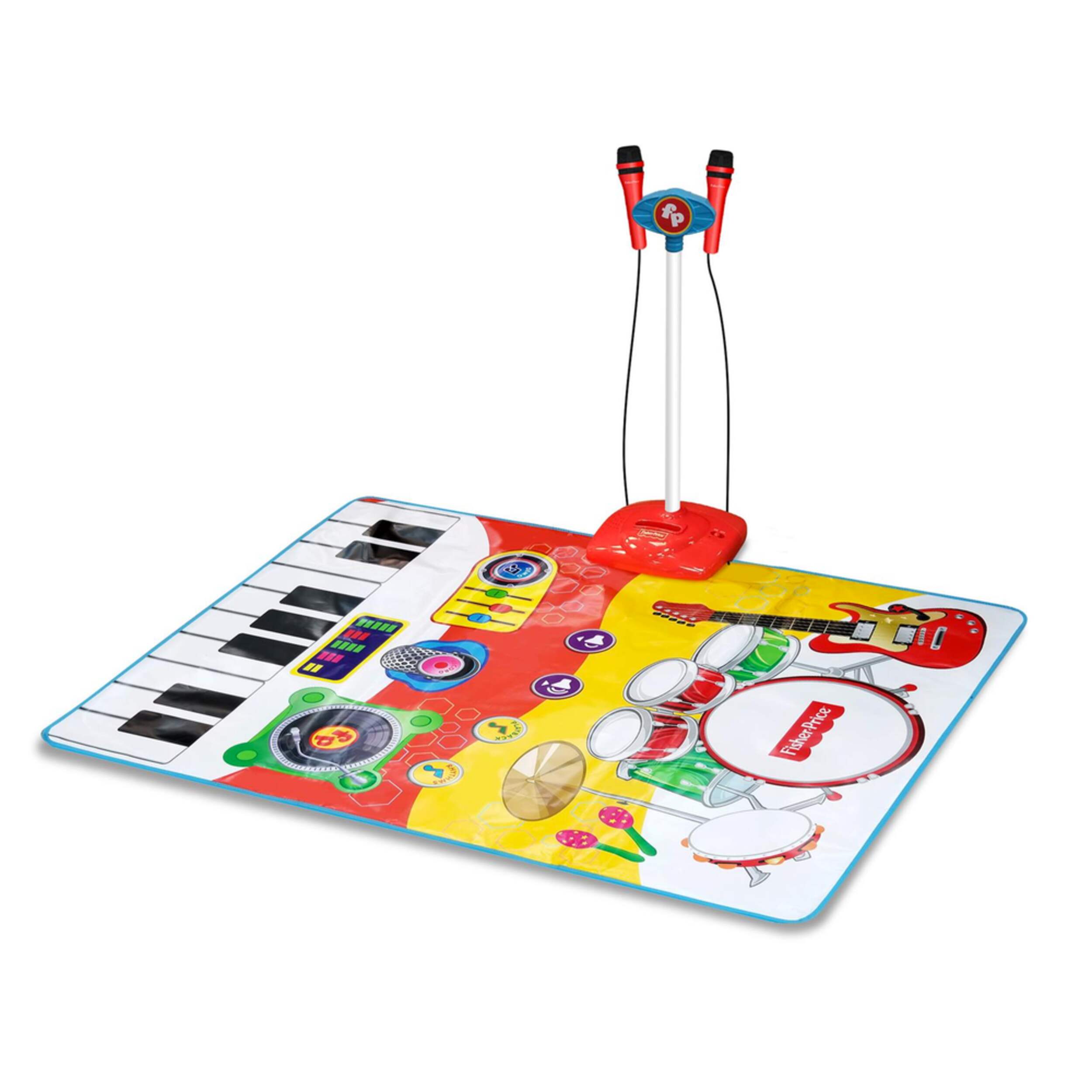 Fisher-Price Double Dance & Sing Along Mat Front_Angled_Left