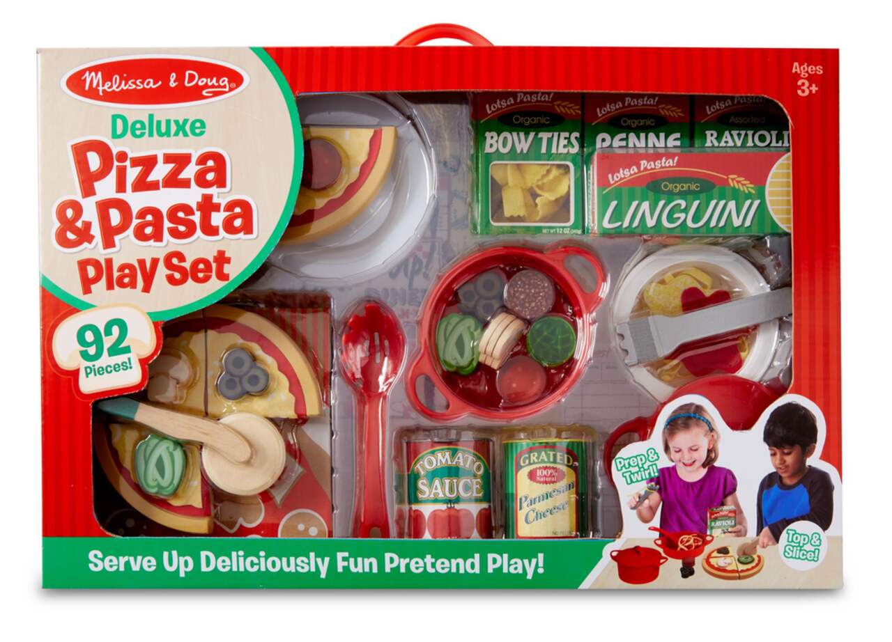 Deluxe Pizza & Pasta Play Set- Melissa and Doug